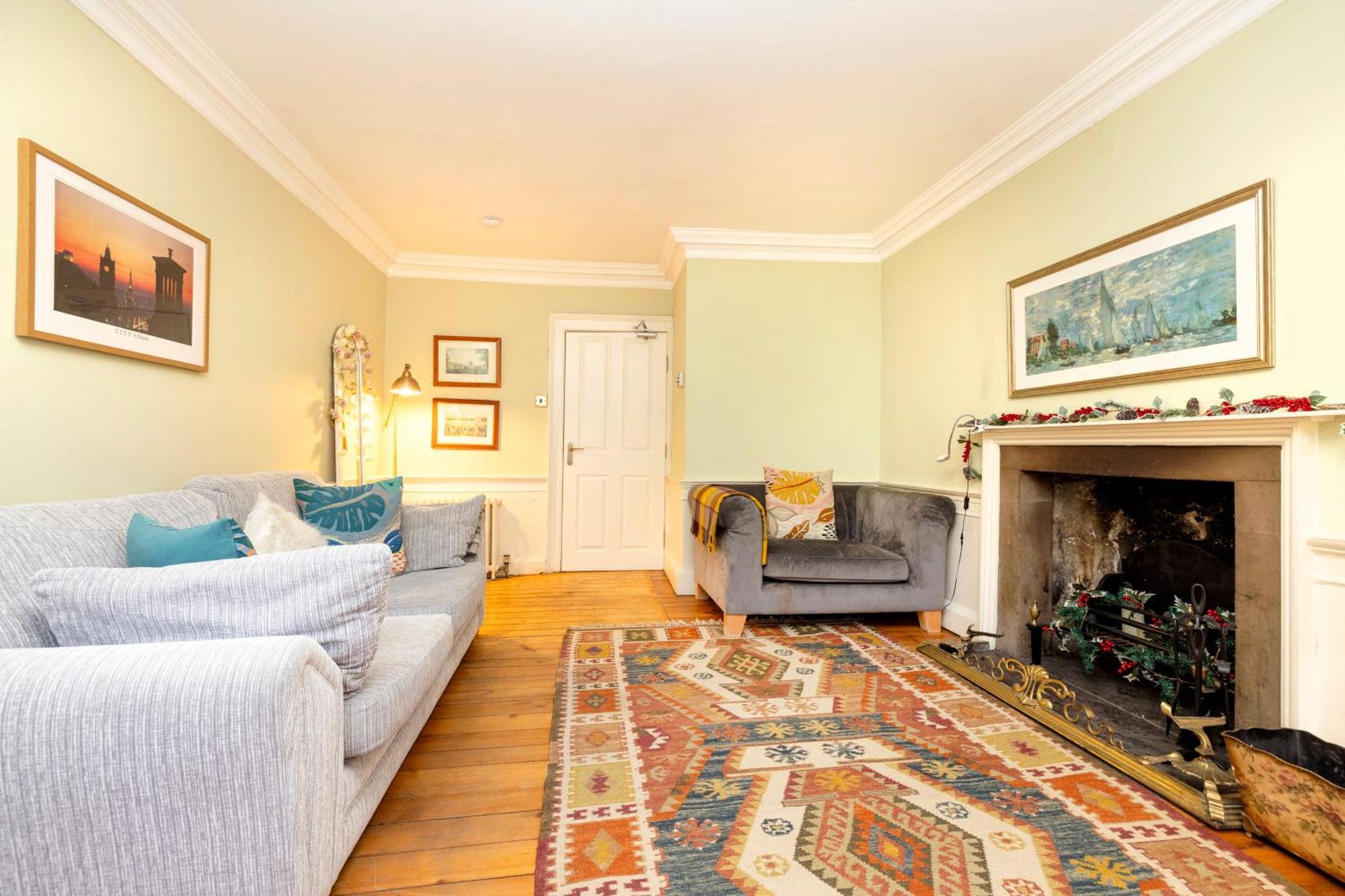 Joivy Beautiful Apartment, Private Garden, Calton Hill 爱丁堡 外观 照片