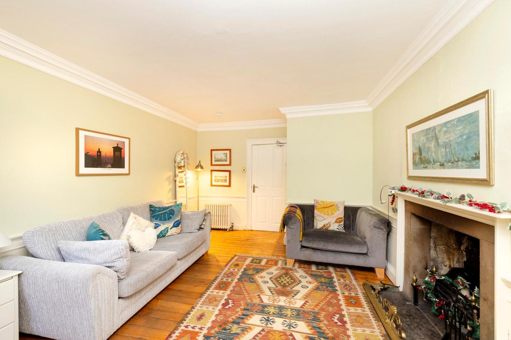 Joivy Beautiful Apartment, Private Garden, Calton Hill 爱丁堡 外观 照片
